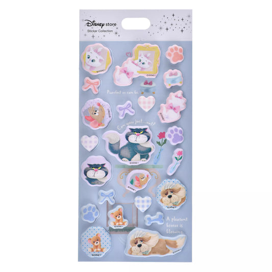 "Pre-Order" JDS - Disney Character Puffy  Stickers, DISNEY FLUFFY ANIMAL 2026