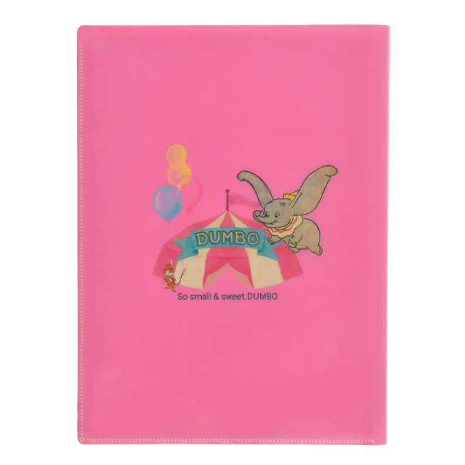 "Pre-Order" JDS - Dumbo & Timothy 2-Pocket Clear Folder, DISNEY DUMBO 85TH ANNIVERSARY 2026