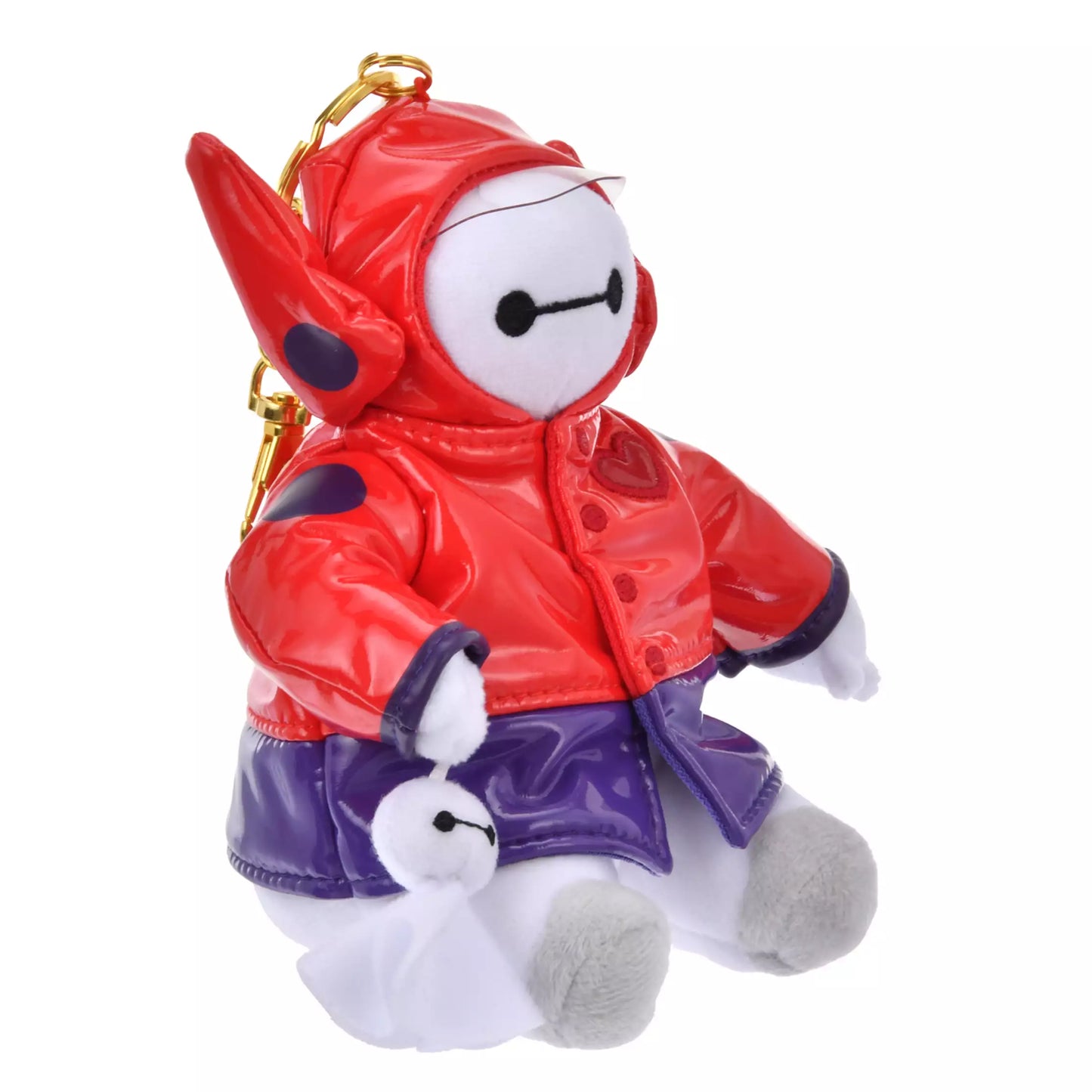 "Pre-Order" JDS - Baymax Plush Keychain  - Raincoat Collection