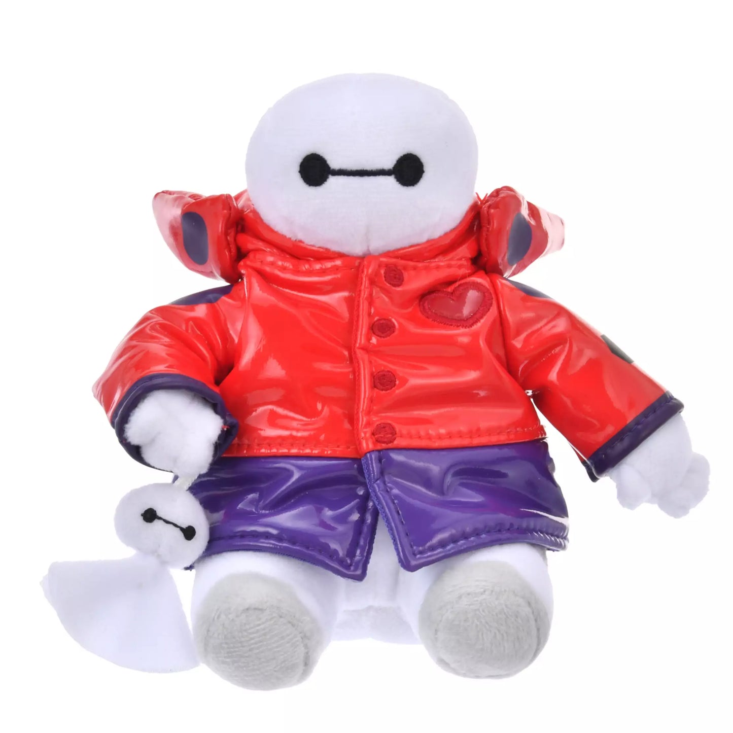 "Pre-Order" JDS - Baymax Plush Keychain  - Raincoat Collection