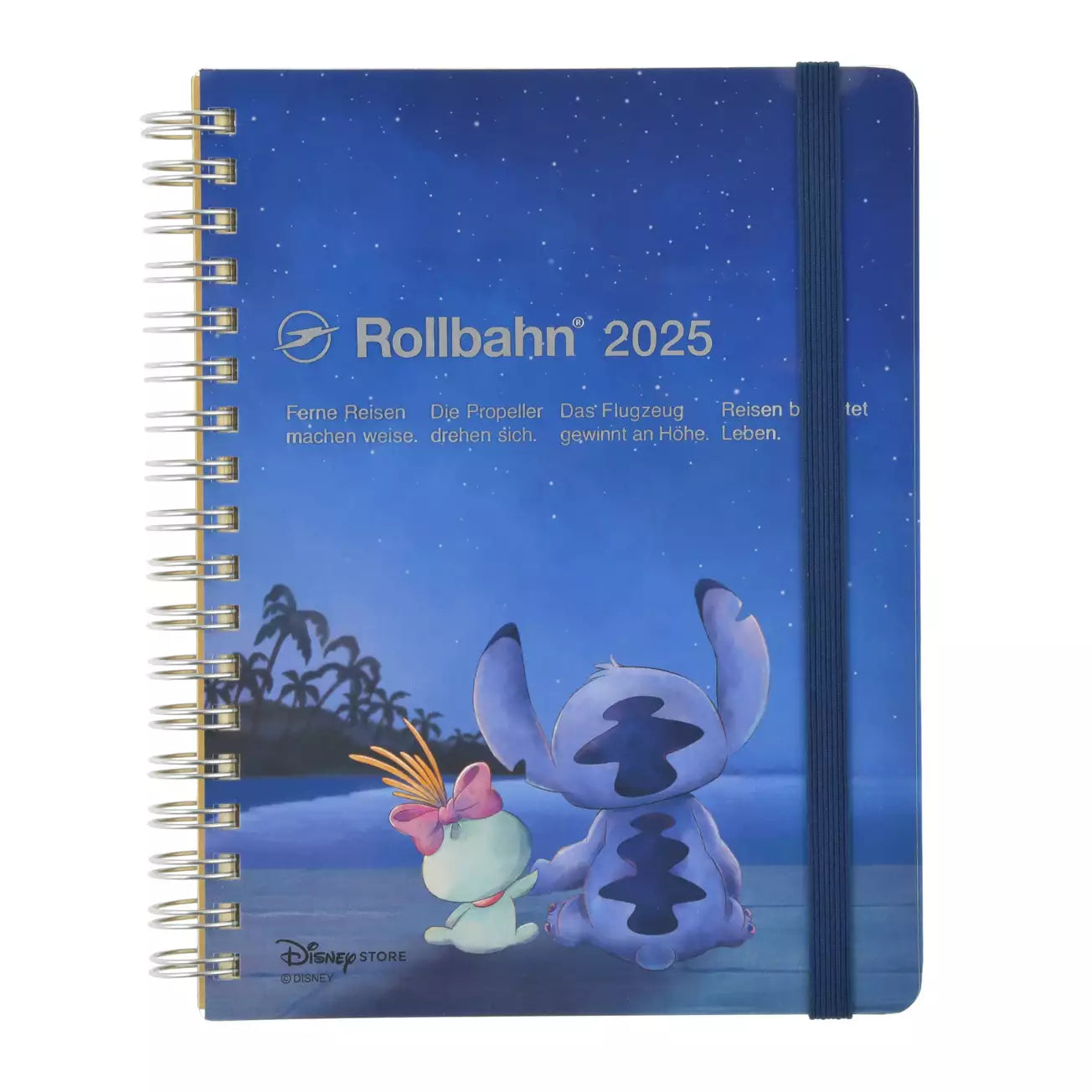 "Pre-Order" JDS - Calendar & Organizer 2025 - Lilo, Stitch, and Scrump Rollbahn Planner/Schedule Book (L)