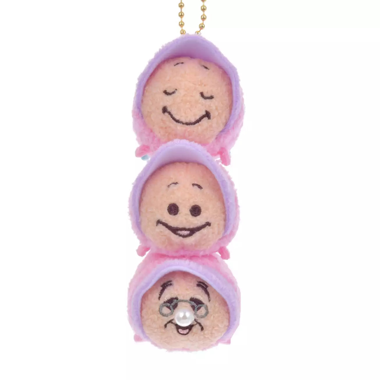 "Pre-Order" JDS - Tsum Tsum Young Oyster & Granny Oyster Plush Keychain