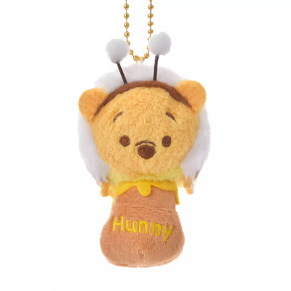 "Pre-Order" JDS - Tsum Tsum Pooh Plush Keychain BEE HONEY DAY