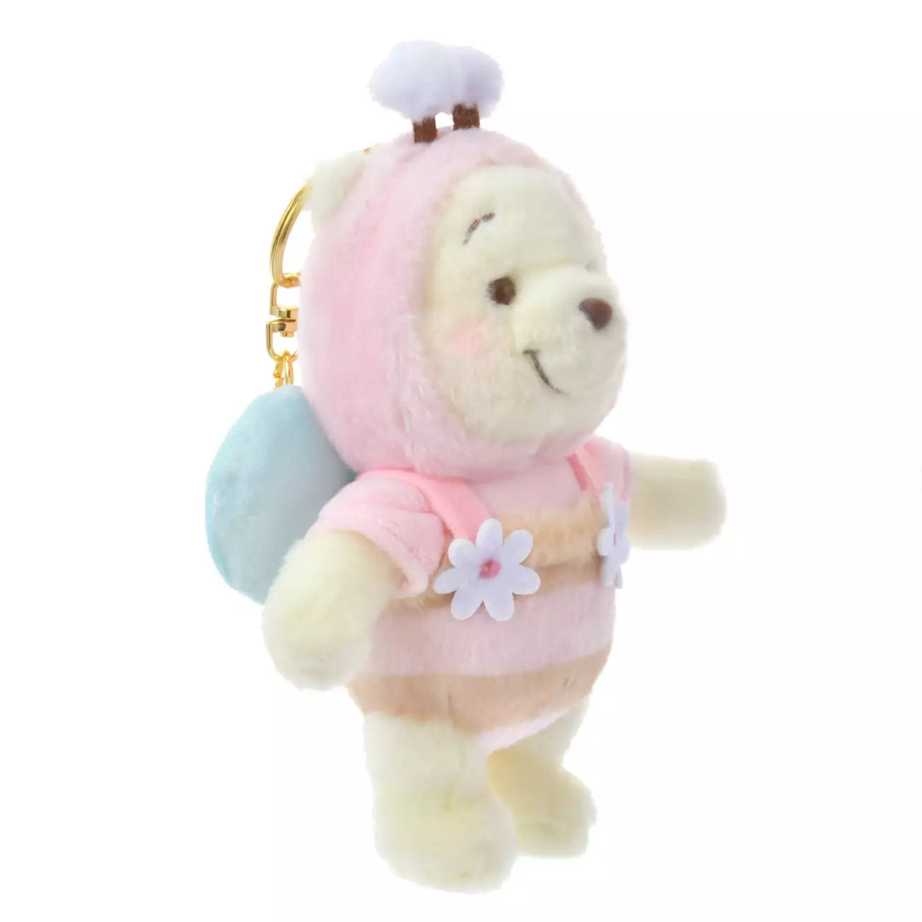 "Pre-Order" JDS - Winnie the Pooh Plush Keychain Pink HONEY DAY