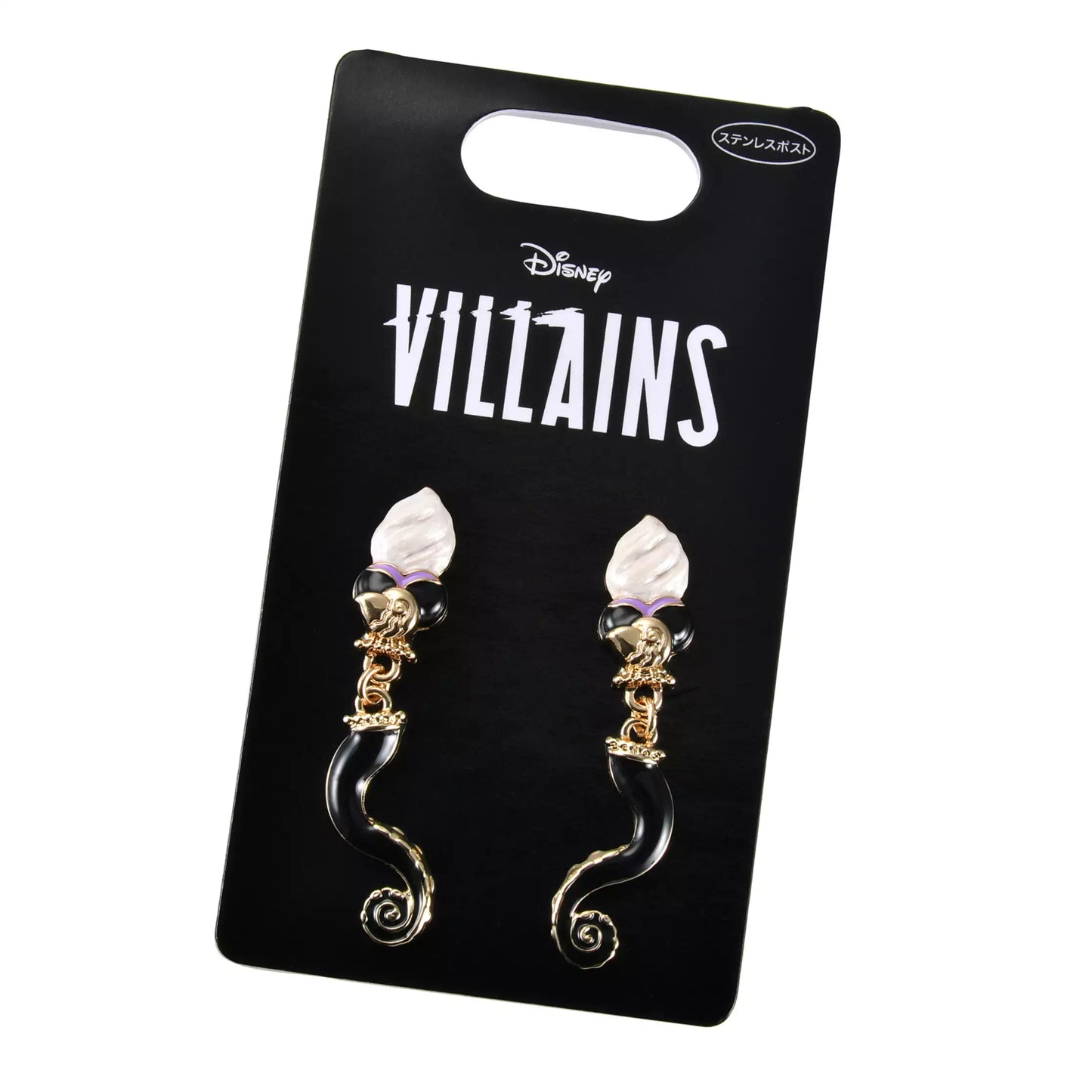 "Pre-Order" JDS - Ursula Earrings - DISNEY VILLAINS (Halloween 2024)