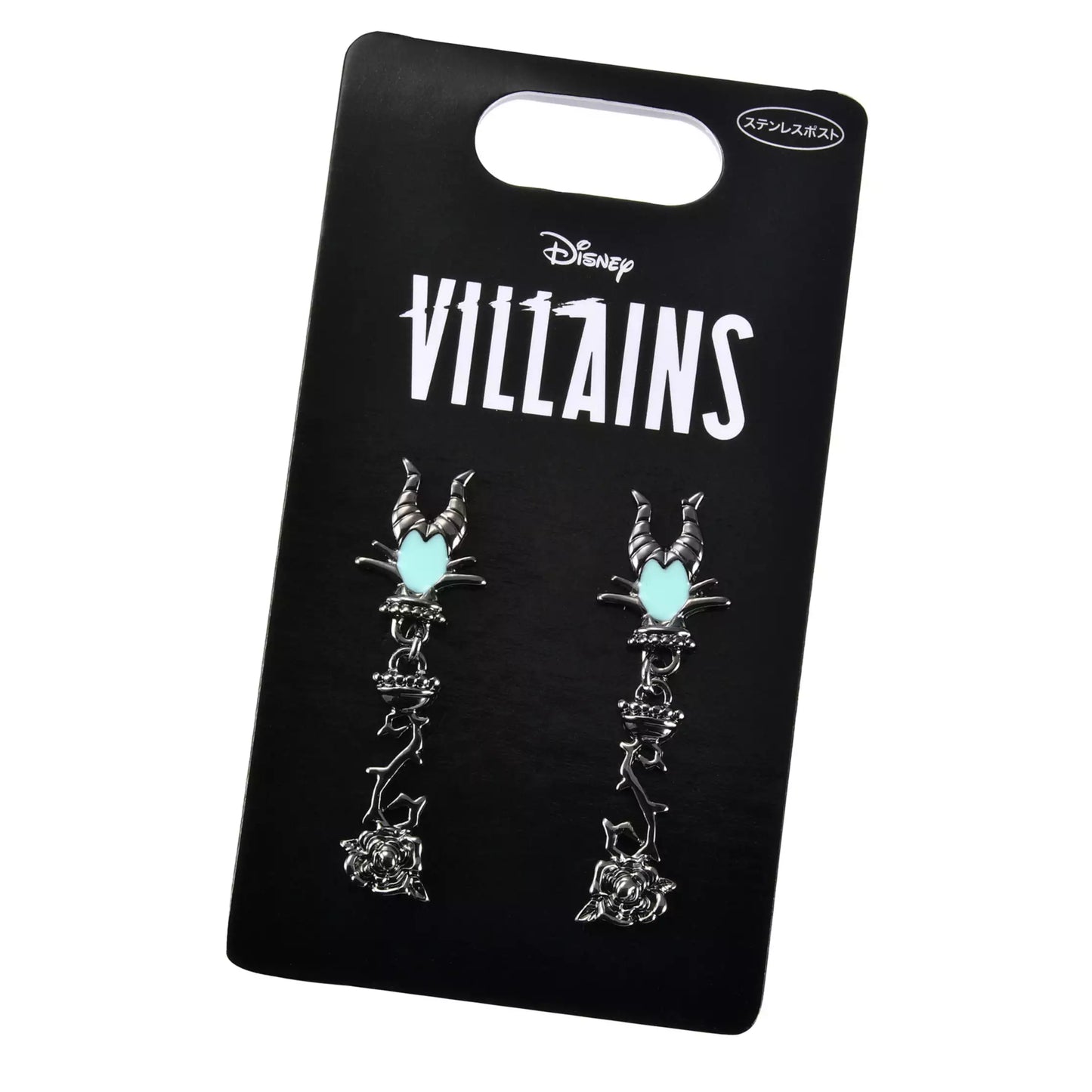 "Pre-Order" JDS - Maleficent Earrings - DISNEY VILLAINS (Halloween 2024)