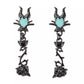 "Pre-Order" JDS - Maleficent Earrings - DISNEY VILLAINS (Halloween 2024)