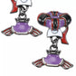 "Pre-Order" JDS - Claude Frollo Earrings - DISNEY VILLAINS (Halloween 2024)