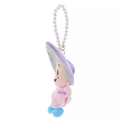 HKDL - Young Oyster Plush Keychain Pearl Chain (Young Oyster Collection - Alice in Wonderland)【Ready Stock】