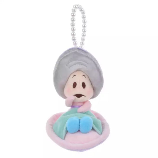 HKDL - Young Oyster Seashells Plush Keychain Pearl Chain (Young Oyster Collection)【Ready Stock】