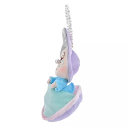 HKDL - Grandma Oyster Plush Keychain Pearl Chain (Young Oyster Collection - Alice in Wonderland)【Ready Stock】