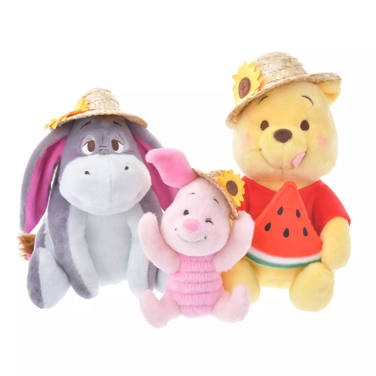 "Pre-Order" JDS - Winnie the Pooh Plush Toy Straw Hat - Summer Collection 2024