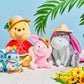 "Pre-Order" JDS - Winnie the Pooh Plush Toy Straw Hat - Summer Collection 2024