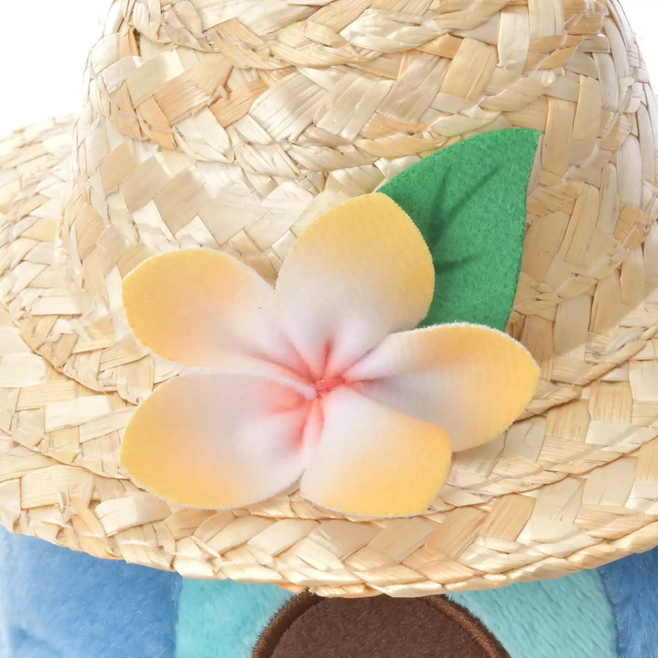 "Pre-Order" JDS - Stitch Plush Toy Straw Hat - Summer Collection 2024