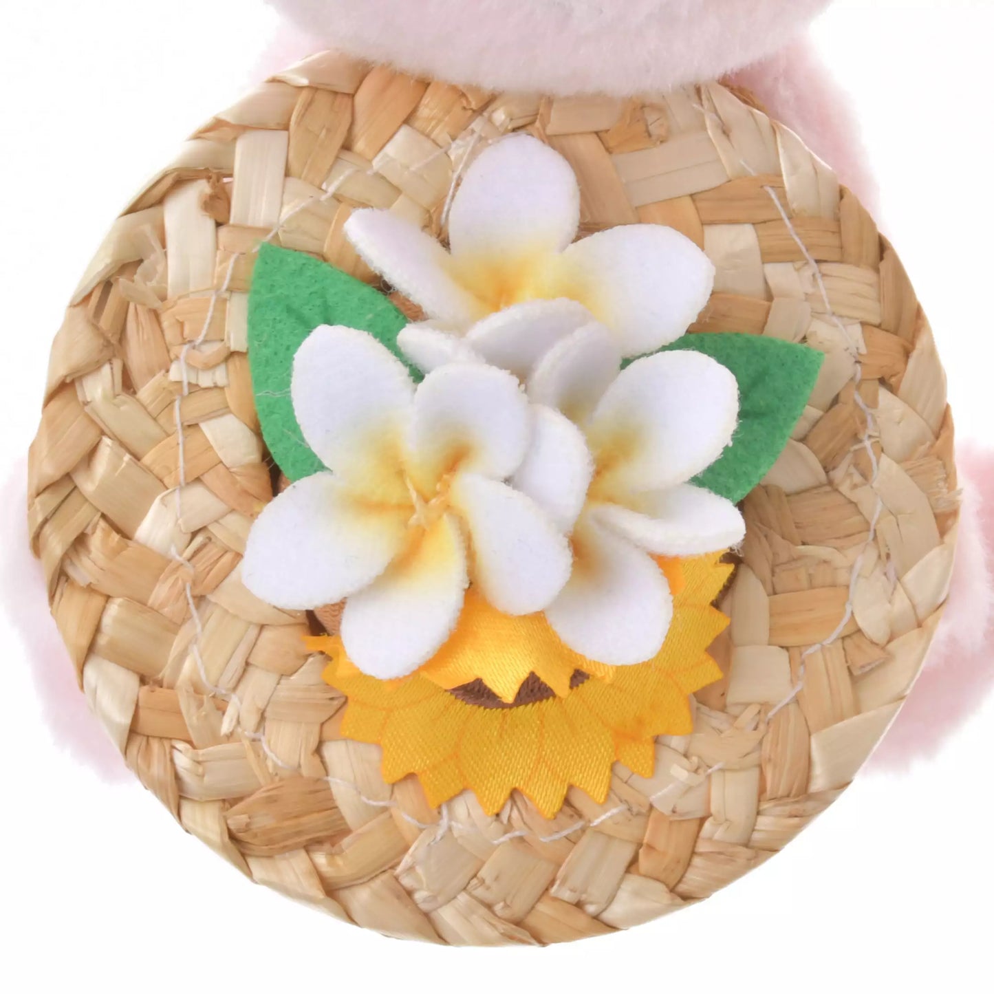 "Pre-Order" JDS - Piglet Plush Keychain - Straw Hat