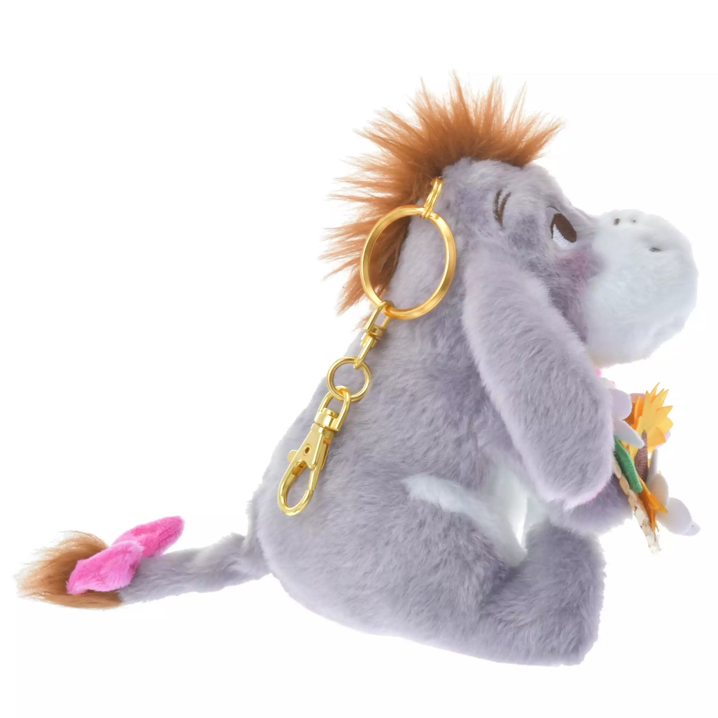 "Pre-Order" JDS - Eeyore Plush Keychain - Straw Hat