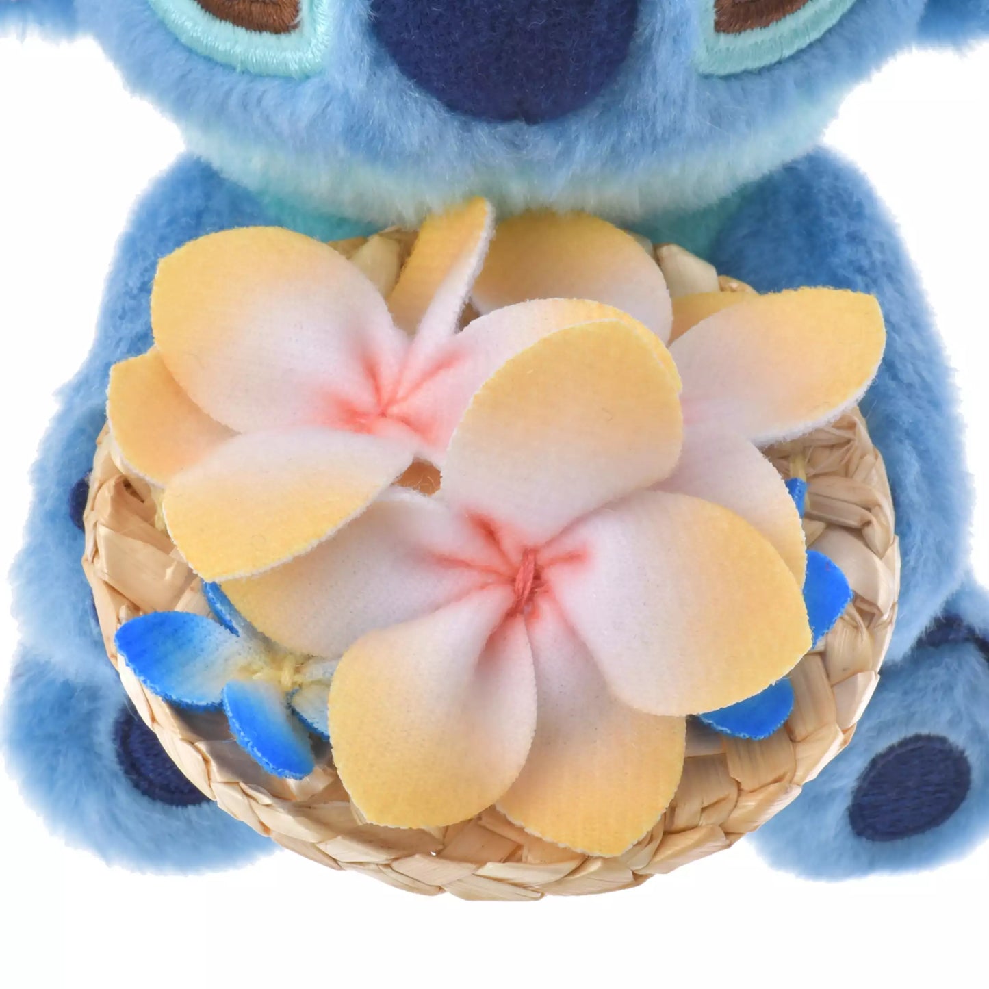 "Pre-Order" JDS - Stitch Plush Keychain - Straw Hat