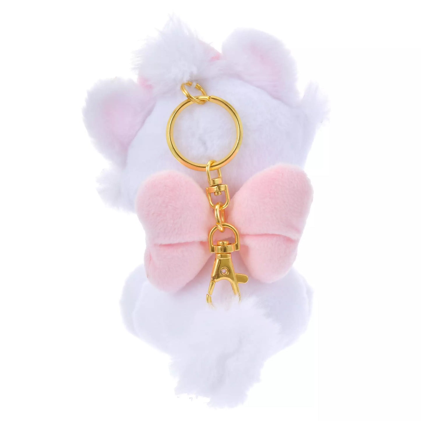 HKDL -  Marie The Fashionable Cat Plush Keychain "Gyutto Cute Collection" 【Ready Stock】