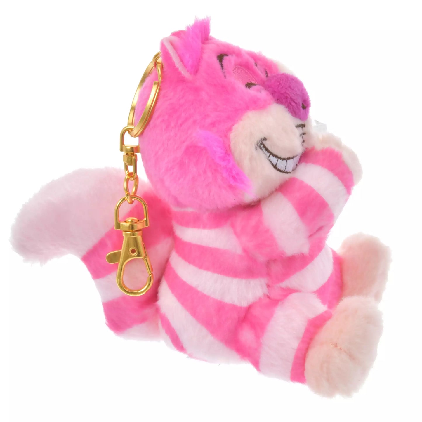 HKDL - Alice In Wonderland Cheshire Cat Plush Keychain "Gyutto Cute Collection"【Ready Stock】