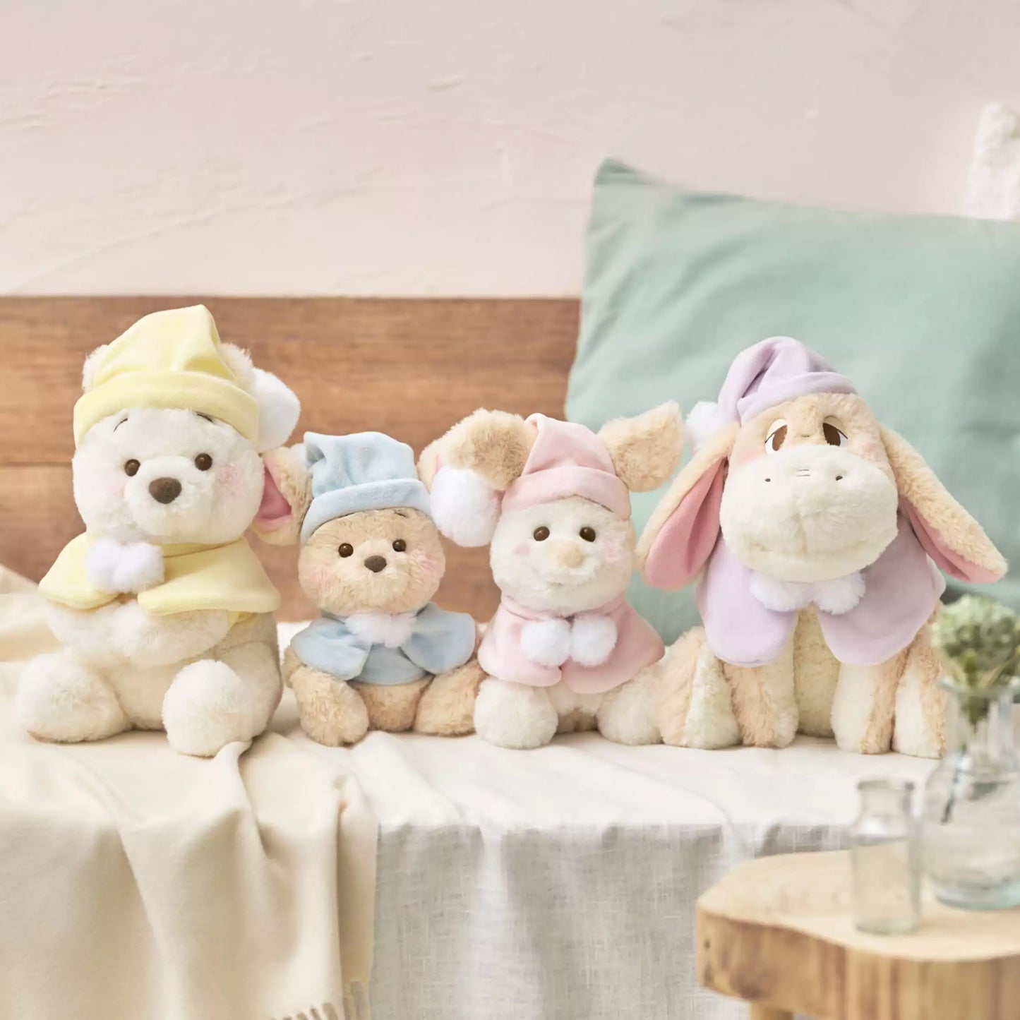 "Pre-Order" JDS - Winnie the Pooh Plush 28cm - Fruit Latte Color WHITE POOH, 2024 Winter Collection