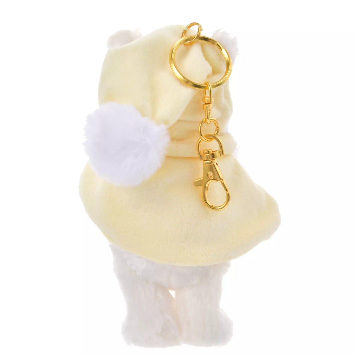 "Pre-Order" JDS - Winnie the Pooh Plush Keychain  - Fruit Latte Color WHITE POOH, 2024 Winter Collection