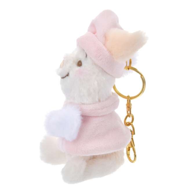 "Pre-Order" JDS - Piglet Plush Keychain  - Fruit Latte Color WHITE POOH, 2024 Winter Collection