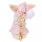 "Pre-Order" JDS - Piglet Plush Keychain  - Fruit Latte Color WHITE POOH, 2024 Winter Collection