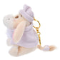 "Pre-Order" JDS - Eeyore Plush Keychain  - Fruit Latte Color WHITE POOH, 2024 Winter Collection