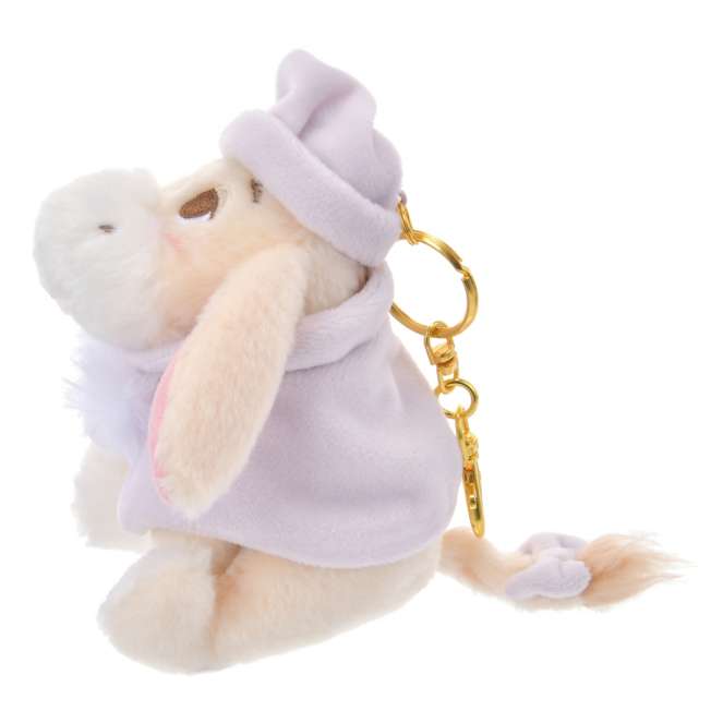 "Pre-Order" JDS - Eeyore Plush Keychain  - Fruit Latte Color WHITE POOH, 2024 Winter Collection