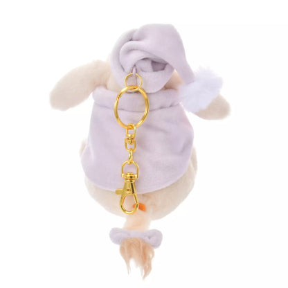 "Pre-Order" JDS - Eeyore Plush Keychain  - Fruit Latte Color WHITE POOH, 2024 Winter Collection
