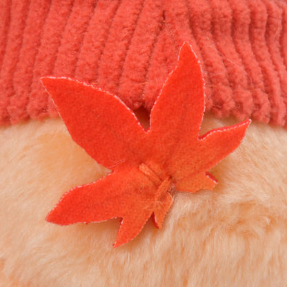 JDS - Winnie the Pooh Plush Bag Charm Keychain - Autumn Leaves "紅葉"【Ready Stock】