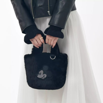 "Pre Order" HKDL - Mickey Mouse 2WAY Fur Tote