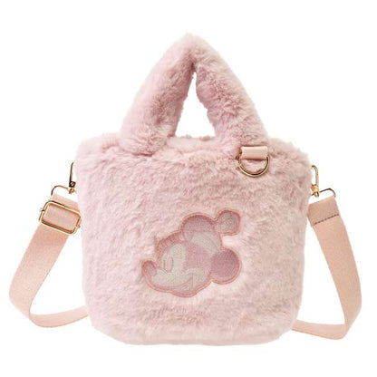"Pre Order" HKDL - Minnie Mouse 2WAY Fur Tote