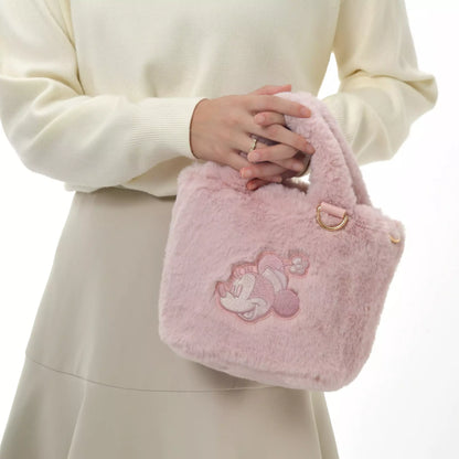 "Pre Order" HKDL - Minnie Mouse 2WAY Fur Tote
