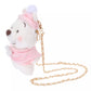 "Pre-Order" JDS - Winnie the Pooh Plush Shoulder Bag - Fruit Latte Color WHITE POOH, 2024 Winter Collection