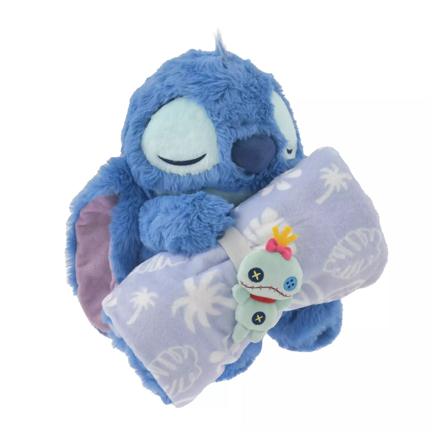 "Pre-Order" JDS - Stitch & Scrump Blanket Tropical Pattern with Plush Toy