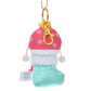 "Pre-Order" JDS - Scrump Plush Keychain - Sock Christmas, 2024 Christmas Collection