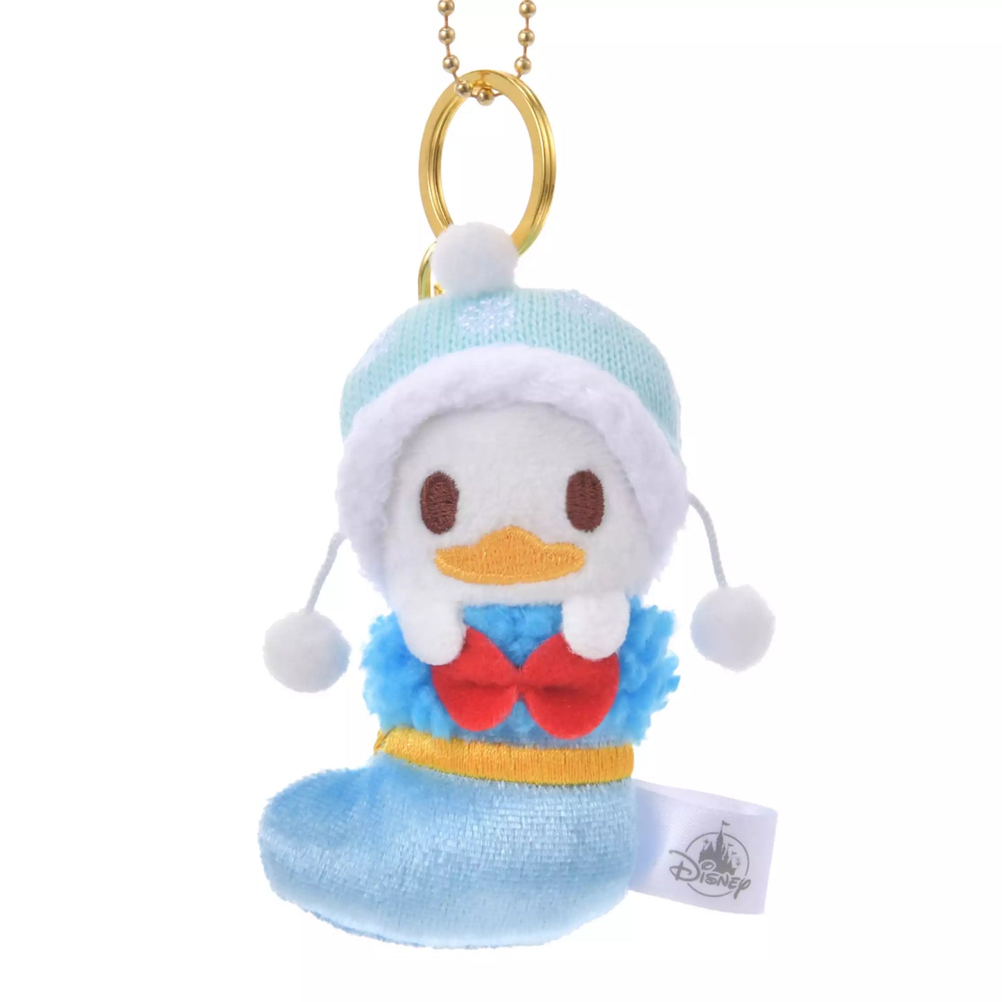 "Pre-Order" JDS - Donald Duck Plush Keychain - Sock Christmas, 2024 Christmas Collection