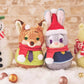 "Pre-Order" JDS - Nick Wilde Plush Snowmen, 2024 Christmas Collection