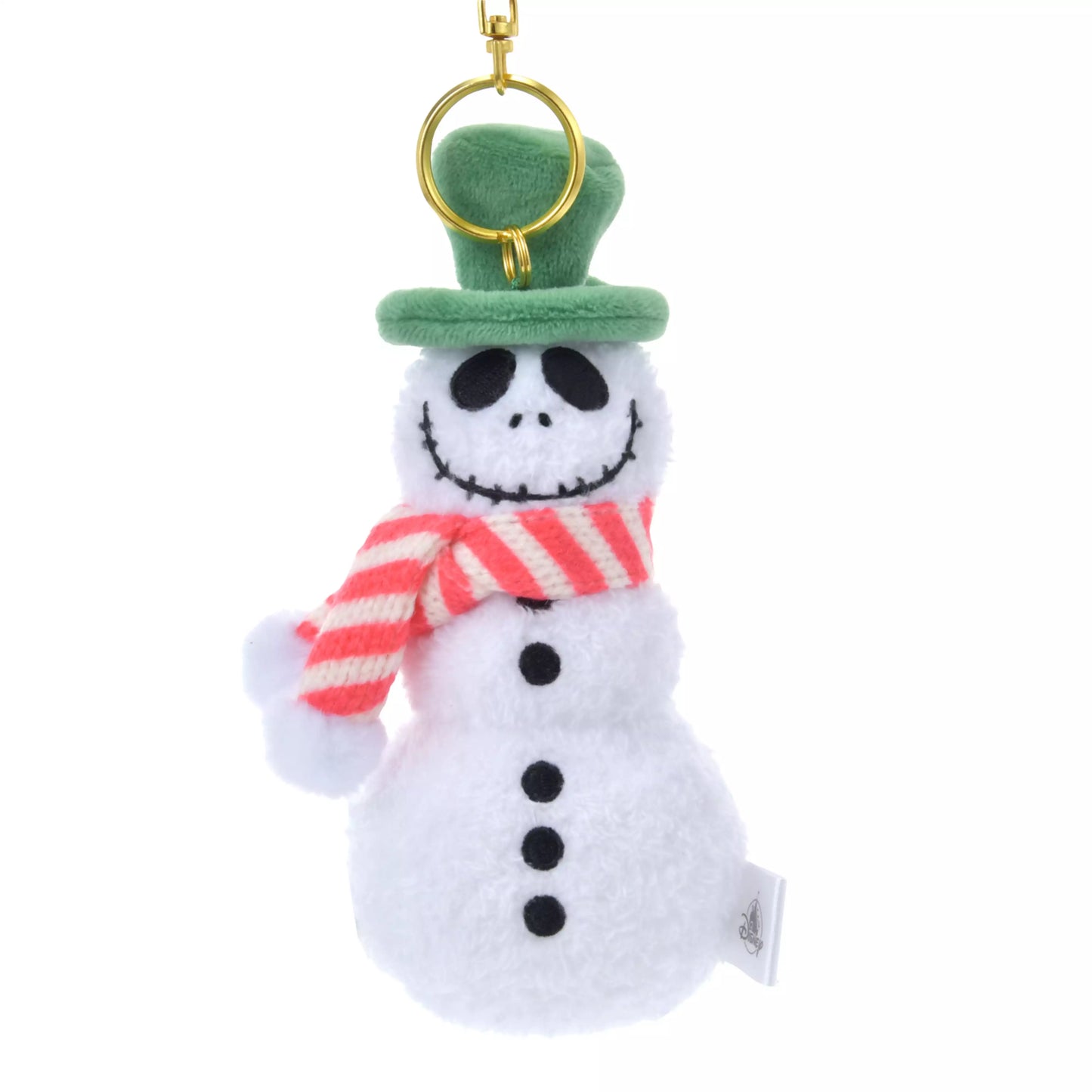 "Pre-Order" JDS - Jack Skellington Plush Keychain Snowmen, 2024 Christmas Collection