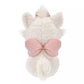 "Pre-Order" JDS - Marie The Aristocats Plush Toy 34cm  - Winter Shiny Color, 2024 Christmas Collection