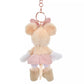 "Pre-Order" JDS - Minnie Mouse Plush Keychain - Winter Shiny Color, 2024 Christmas Collection