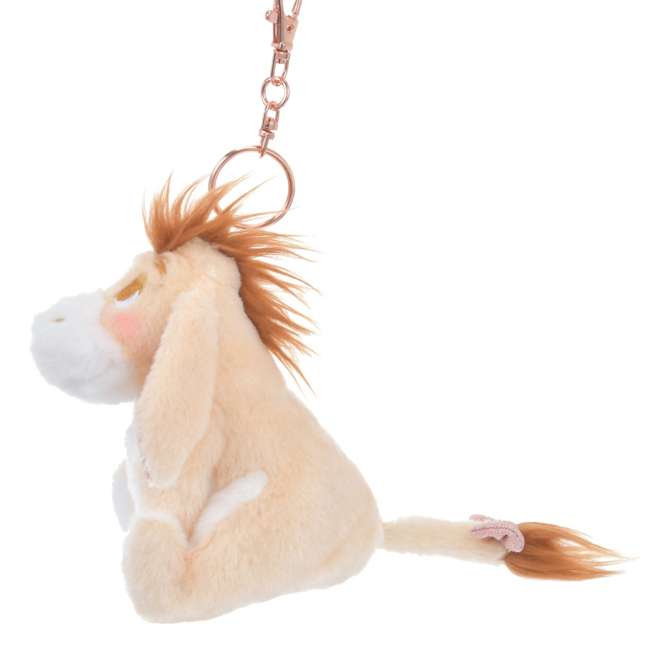 "Pre-Order" JDS - Eeyore Plush Keychain - Winter Shiny Color, 2024 Christmas Collection