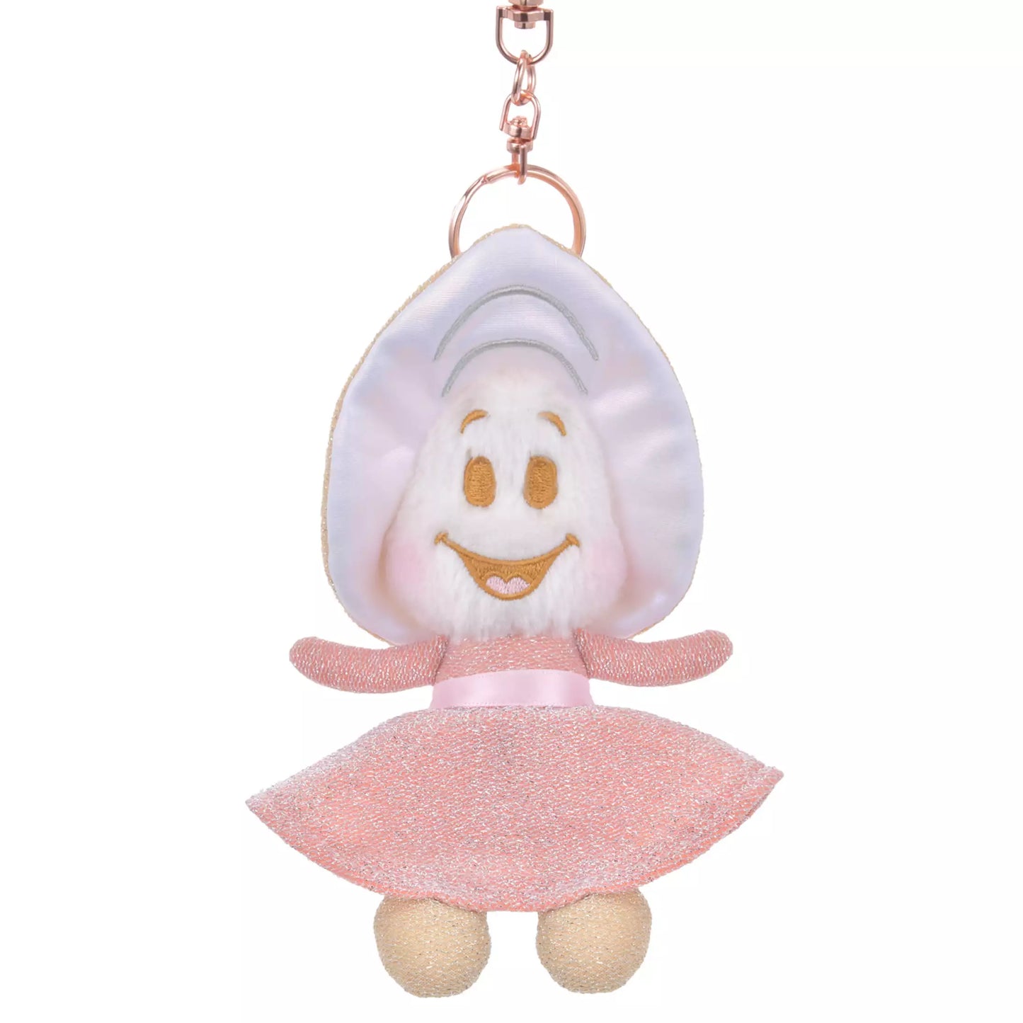 "Pre-Order" JDS - Young Oyster Plush Keychain - Winter Shiny Color, 2024 Christmas Collection