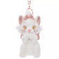 "Pre-Order" JDS - Marie The Aristocats Plush Keychain - Winter Shiny Color, 2024 Christmas Collection