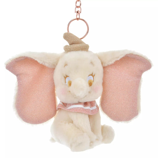 "Pre-Order" JDS - Dumbo Plush Keychain - Winter Shiny Color, 2024 Christmas Collection