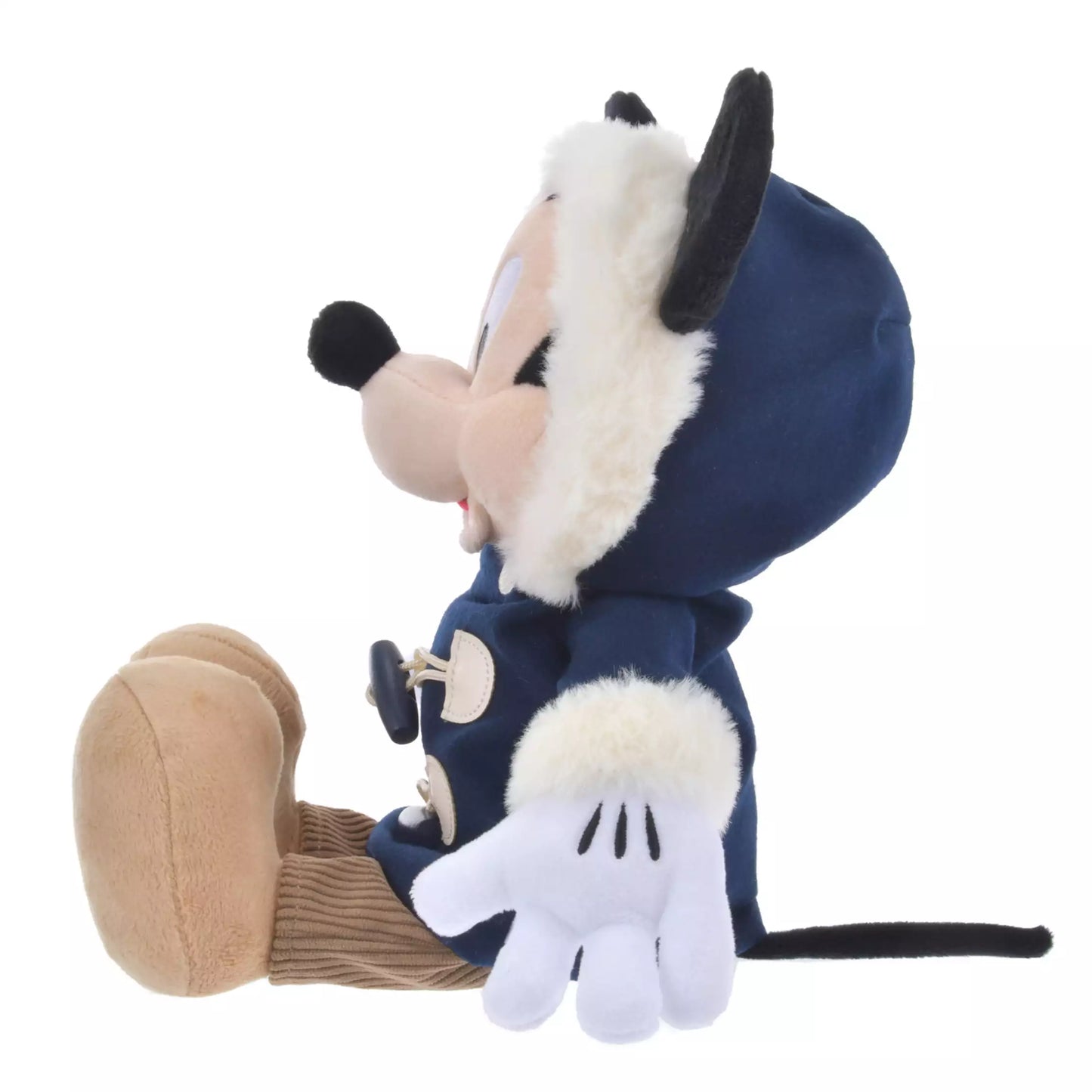 "Pre-Order" JDS - Warm Outerwear Mickey Mouse Plush Toy 24cm - DUFFEL COLLECTION, 2024 Winter Collection