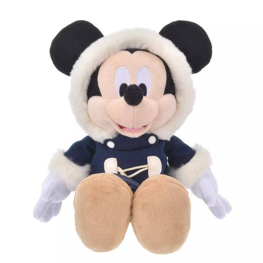 "Pre-Order" JDS - Warm Outerwear Mickey Mouse Plush Toy 24cm - DUFFEL COLLECTION, 2024 Winter Collection