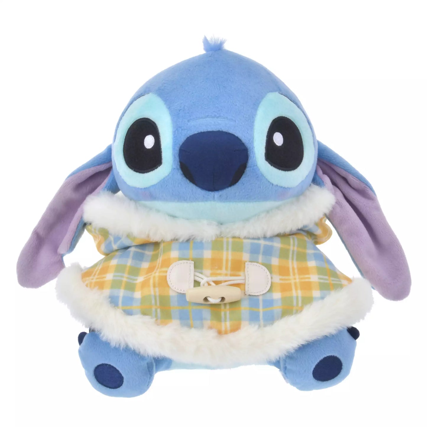 "Pre-Order" JDS - Warm Outerwear Stitch Plush Toy 23cm - DUFFEL COLLECTION, 2024 Winter Collection