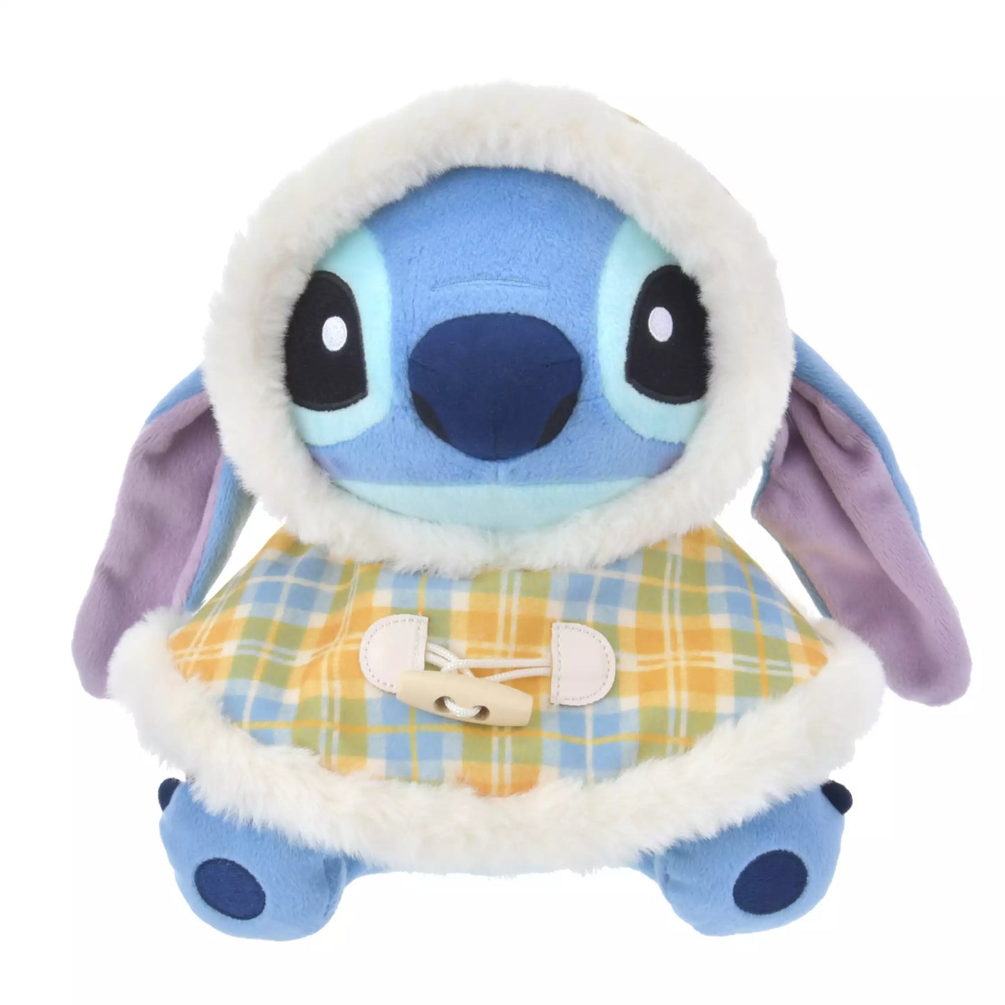 "Pre-Order" JDS - Warm Outerwear Stitch Plush Toy 23cm - DUFFEL COLLECTION, 2024 Winter Collection